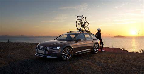 Schéma: Terénní režimy a světlá výška A6 allroad quattro