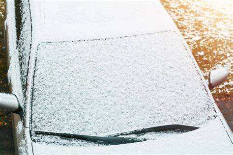 Obrázek zimních podmínek na evropských silnicích