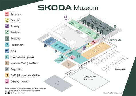 Mapa dostupnosti partnerů ŠKODA E-shop pro objednání