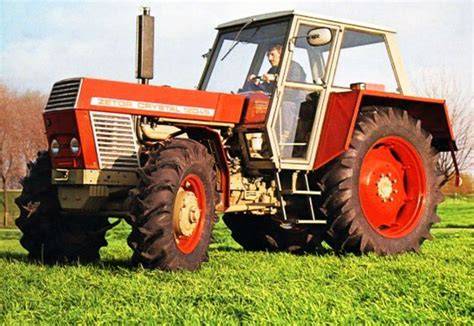 Infografika: Struktura brzdového systému traktoru Zetor a místo delic brzd ve schématu