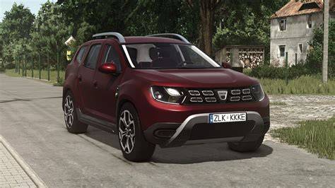 Infografika: Schéma ovládání světlometů a poloha páček na Dacia Duster