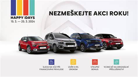 Infografika: Ceník a termíny akce Citroën Business Days