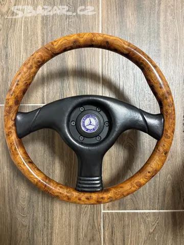 Luxusní dřevěný volant pro Mercedes-Benz W201
