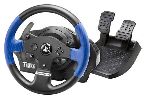Thrustmaster T150 RS - pohled na pedály a upevnění