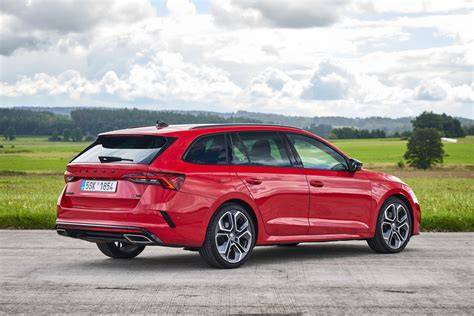 Tabulka hmotností verzí Octavia RS Combi
