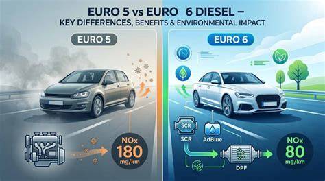 Infografika porovnání spotřeby Euro 5 vs Euro 6 u Sprinteru