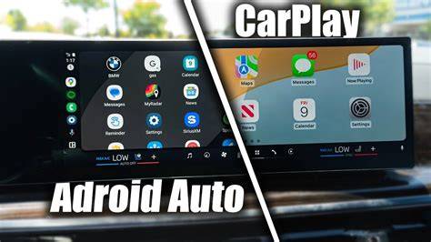 Infografika: CarPlay vs. Android Auto - jak fungují a co nabízejí