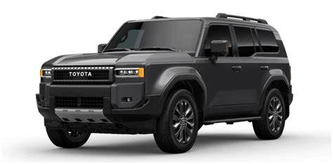 Mapa homologovaných rozměrů pro Toyota Land Cruiser (od 2025) podle TP