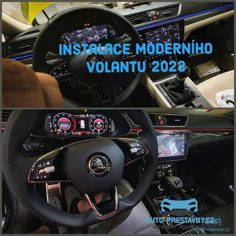 Infografika: kroky instalace potahu na volant