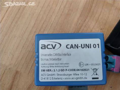 Obrázek: canbus převodník a jeho umístění