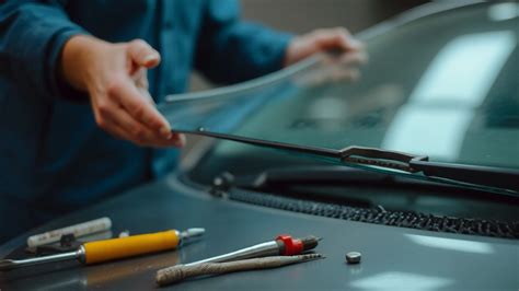 Infografika: Postup opravy a výměny čelního skla Opel