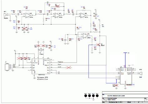 Diagram zapojení xenonového modulu
