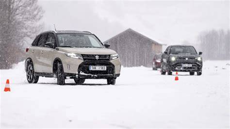 Fotografie: Suzuki Vitara v zasněženém terénu s pohonem 4x4