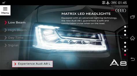Matrix LED v Audi A8 - ukázka modulární konstrukce