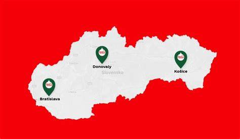 Mapa s polohou dílny