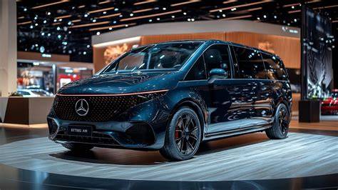 Infografika: Porovnání délky, šířky a výšky MPV Mercedes-Benz V s konkurencí