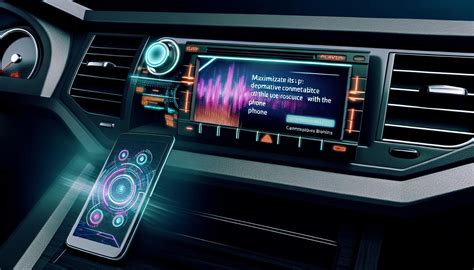 Ilustrační foto moderního autorádia s velkým displejem