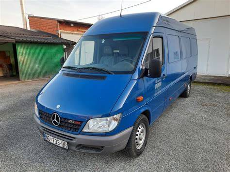 Ilustrativní mapa dostupnosti dílů pro Mercedes-Benz Sprinter 313 CDI 2006