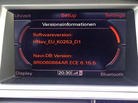 Schéma zapojení MMI 3G a HDD mapových dat