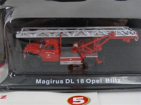 Opel Blitz s hasičskou nástavbou Magirus