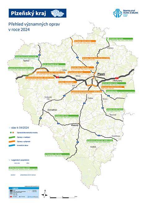 Infografika: Přehled uzavřených poboček a plánovaných oprav