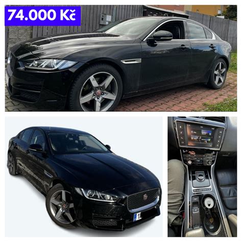 Ilustrace automobilu Jaguar s vyznačenými náhradními díly