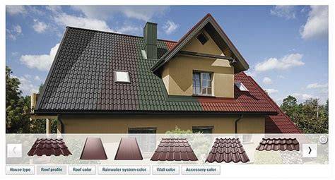 Vizualizace střešních systémů a jejich uspořádání v různých modelech