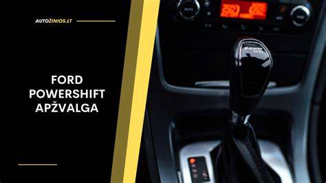 APM - Automatická správa výkonu a pojezdu u PowerShift