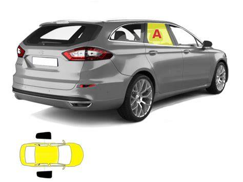 Infografika: Přehled typů zadních dílů výfuku pro Ford Mondeo a související modely