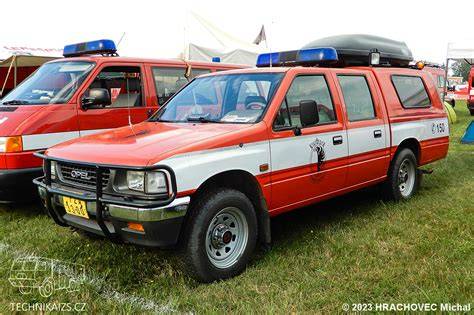Infografika: Schéma rozložení vybavení v RZA Opel Campo