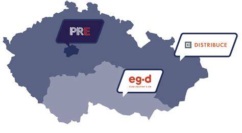 Mapa distribučních regionů a partnerů