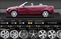 Ilustrace různých průměrů alu kol