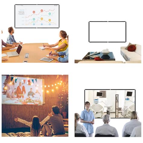 Ilustrace použití focus finderu na projekční desce