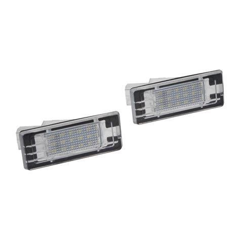 Ukázka LED osvětlení SPZ s porovnáním intenzity světla