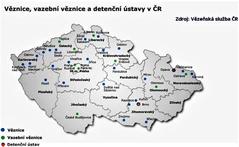 Mapa s vyznačením servisních center v Praze - Žižkov a Strašnice