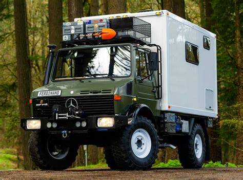 Obrázek: Terénní podvozek Mercedes-Benz Unimog v extrémních podmínkách