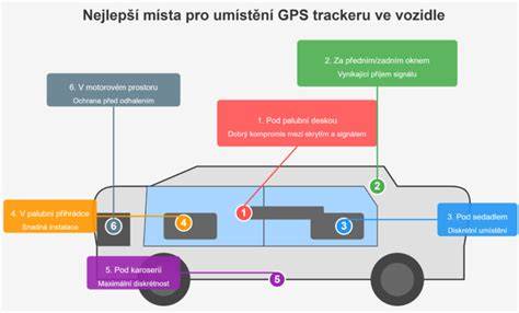 Infografika: Umístění řídicí jednotky ve vozidle a postup testování