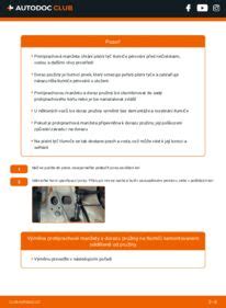 Infografika znázorňující správný postup výměny tlumičů