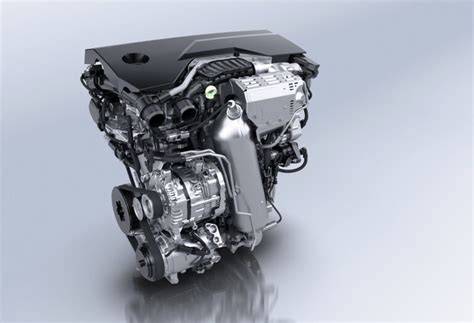 Profilový diagram 48V hybridního systému Peugeot