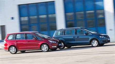 Infografika: Přehled kompatibilních motorů Ford Galaxy a VW Sharan pro roky 1996-2014