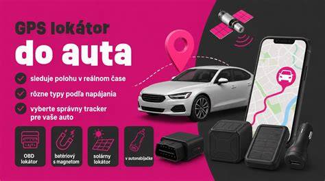 Infografika: Přehled funkcí a výhod GPS lokátorů pro auta