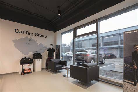 Obrázek showroomu a servisních prostor CarTec Liberec