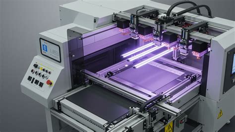 Schéma metody opravy kombinovaného poškození (pryskyřice + UV curing)
