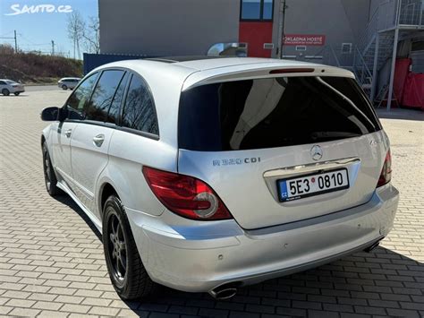 Infografika: Rozměry a kapacity Mercedes-Benz třídy R