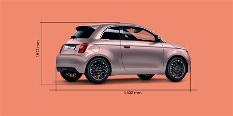 Infografika: Rozměry Fiat 500 a vybrané celoroční pneumatiky podle generací