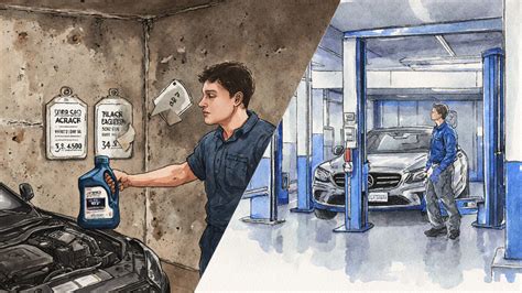 Porovnání starého a nového oleje z automatické převodovky